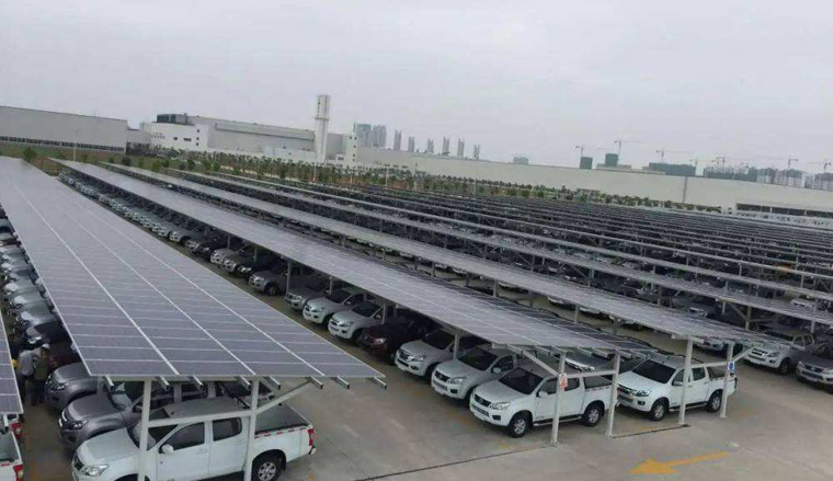 100千瓦光伏停車場(chǎng)投資多少，停車坪搭建光伏違建嗎