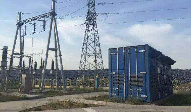 光伏發(fā)電多少兆瓦需要升壓站，光伏升壓站接線原理