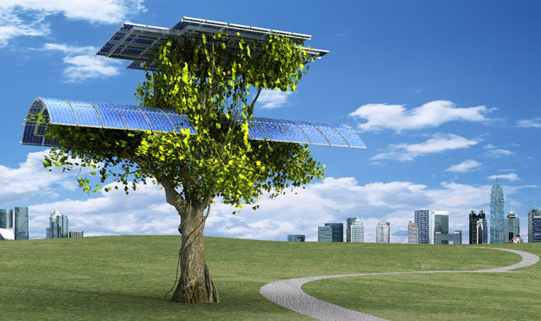 太陽能發(fā)電樹的資料，什么是太陽樹